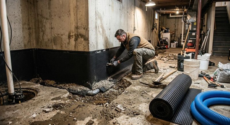 Basement Water Prevention in Montgomery, AL