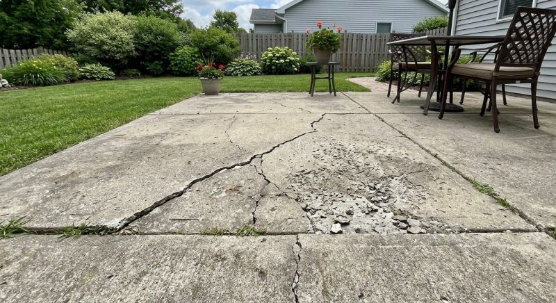 Concrete Patio Repair in Des Moines, IA