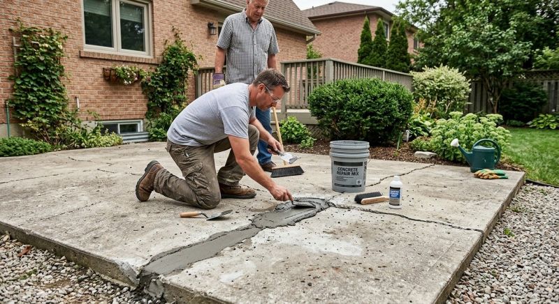 Concrete Patio Repair in Corpus Christi, TX