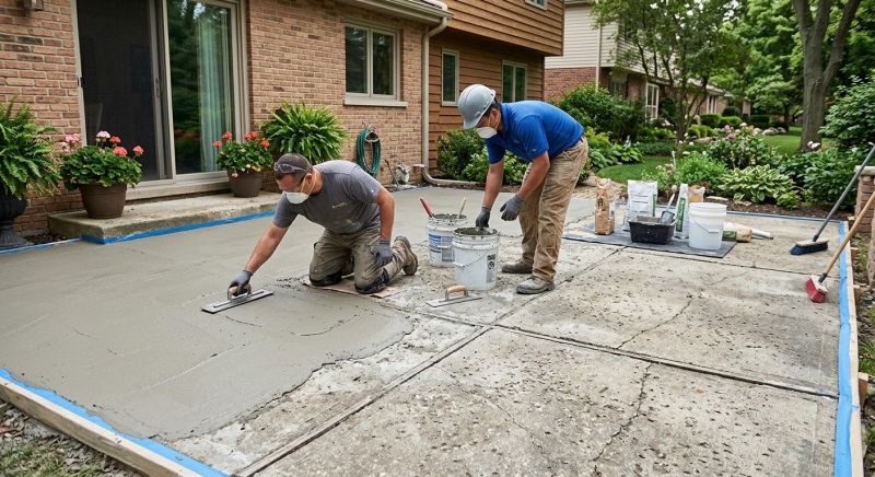 Patio Resurfacing in Corpus Christi, TX
