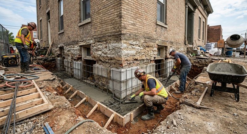 Underpinning Repair in Tampa, FL