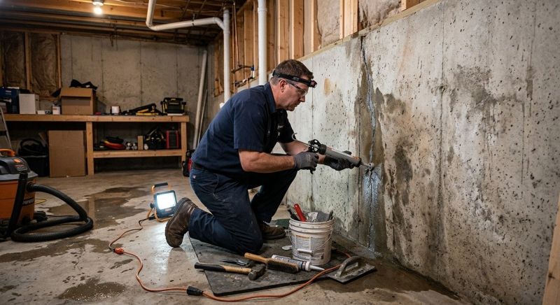 Wet Basement Repair in Sarasota, FL