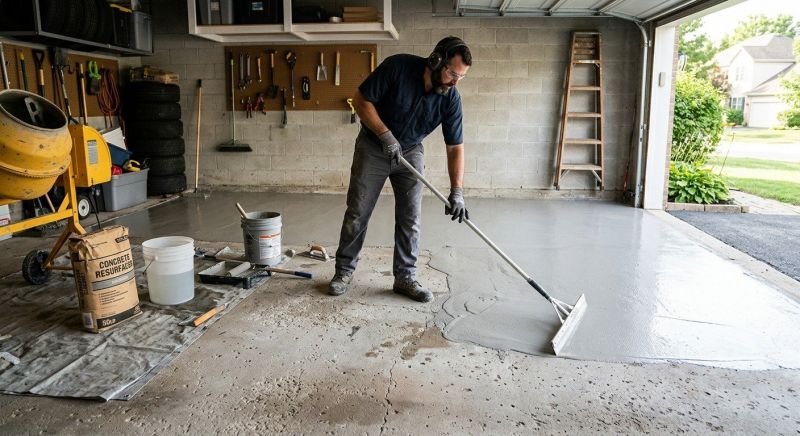 Basement Concrete Resurfacing in Corpus Christi, TX