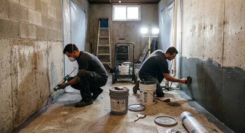 Basement Concrete Sealing in Montgomery, AL