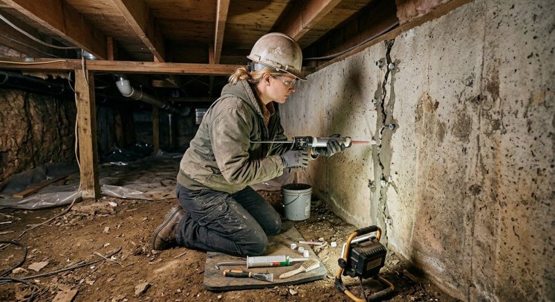 Basement Foundation Repair in Tampa, FL