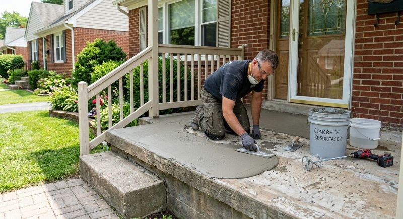 Cement Resurfacing in West Des Moines, IA