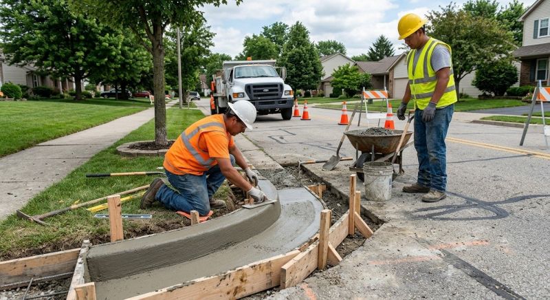 Concrete Curbing Repair in Miami Dade County, FL
