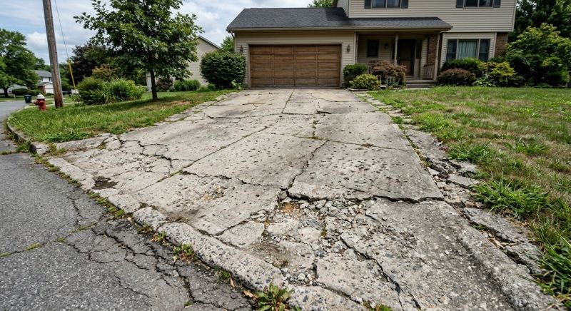 Concrete Driveway Resurfacing in West Des Moines, IA