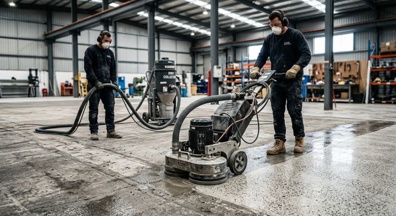 Concrete Floor Refinishing in West Des Moines, IA