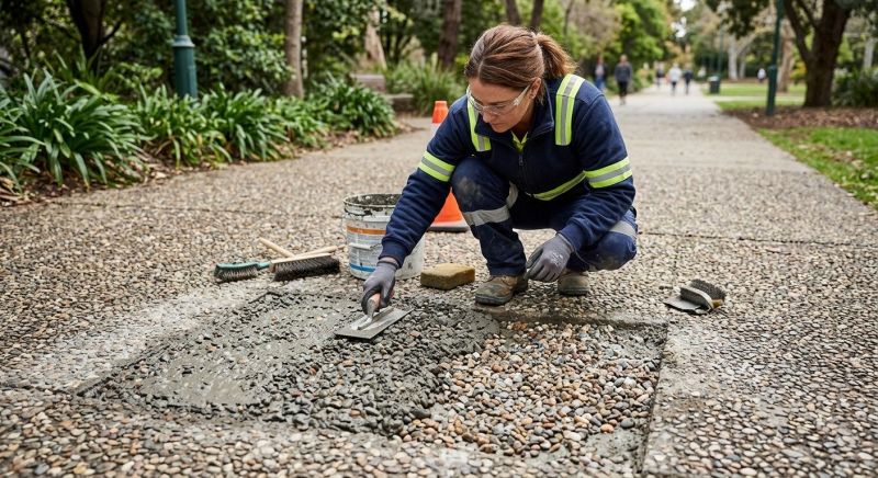 Concrete Pathway Repair in Corpus Christi, TX