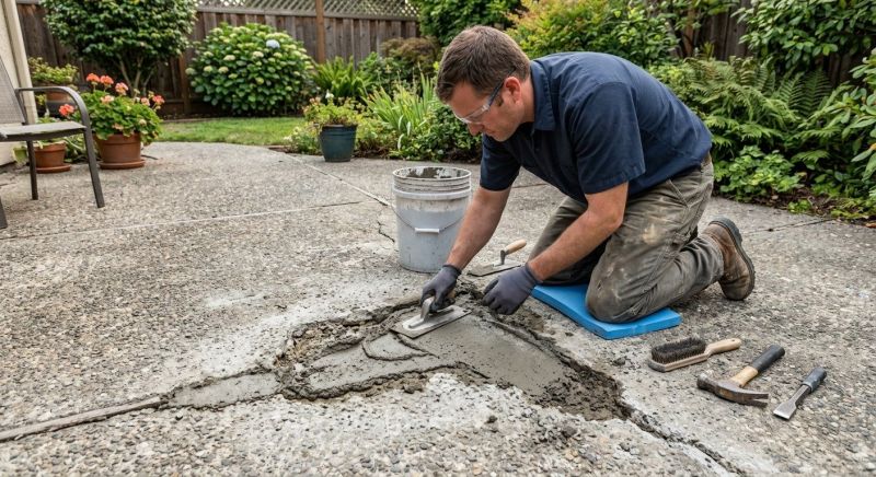 Concrete Pool Patio Repair in Miami Dade County, FL