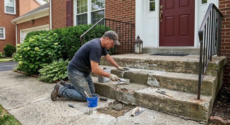 Concrete Ramp Repair in Des Moines, IA