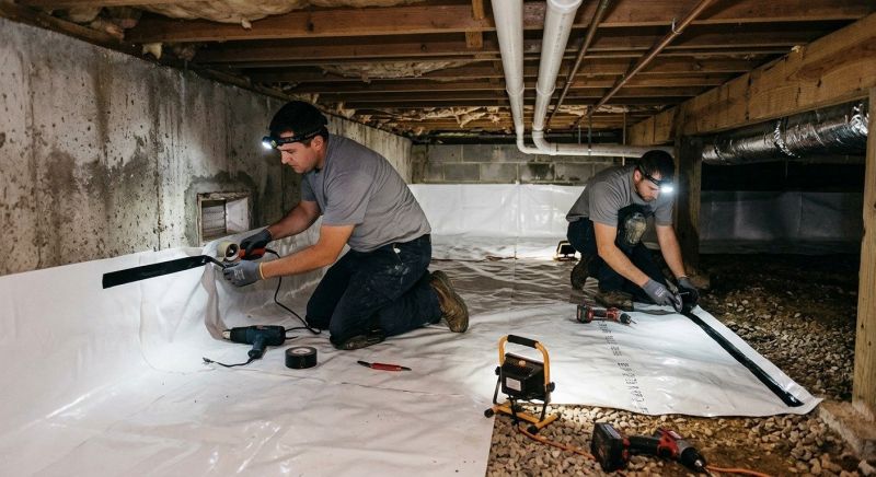 Crawlspace Waterproofing in Tuscaloosa, AL