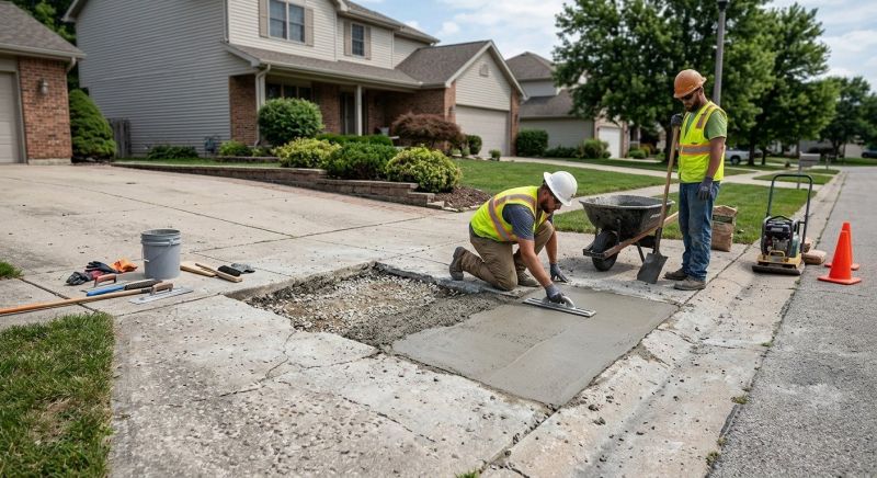 Driveway Spalling Repair in Corpus Christi, TX