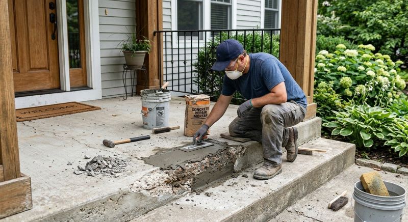 Exposed Aggregate Repair in Corpus Christi, TX