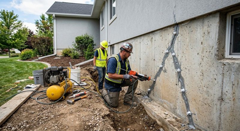 Exterior Foundation Repair in Tampa, FL