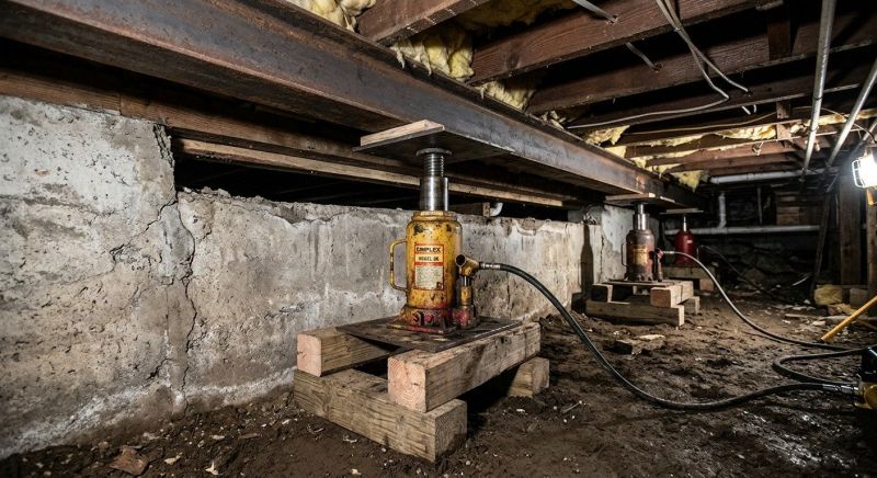 Foundation Jacking in Columbus, OH