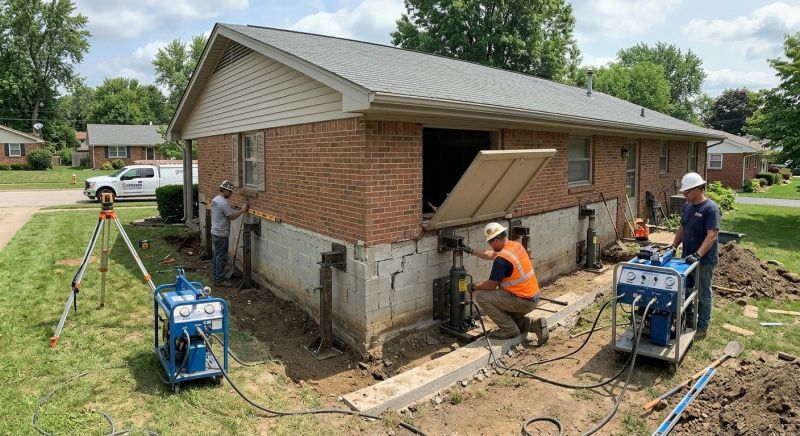 Foundation Releveling in Columbus, OH