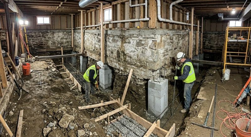 Foundation Underpinning in Tampa, FL
