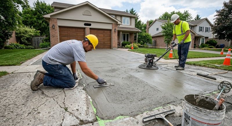 Garage Concrete Resurfacing in Miami Dade County, FL