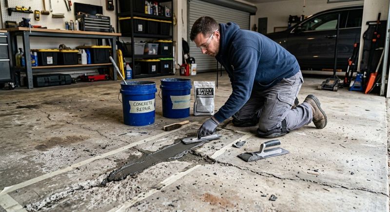 Garage Floor Repair in Corpus Christi, TX