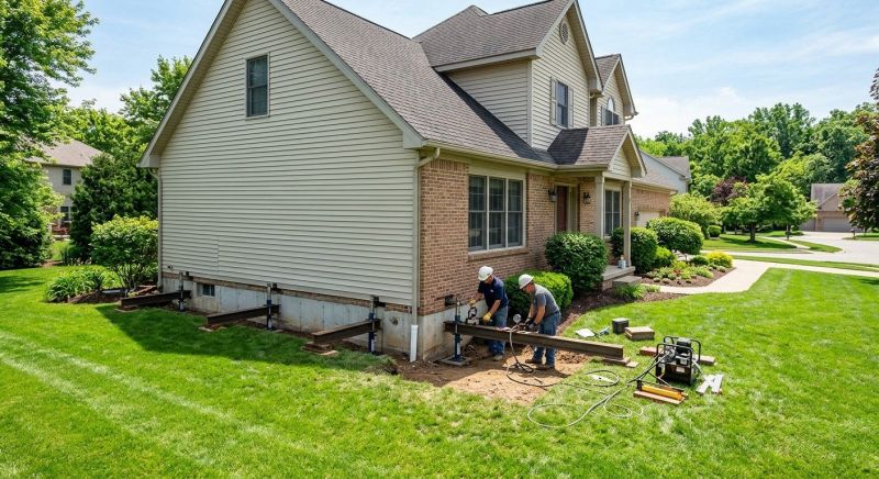 House Leveling in Columbus, OH