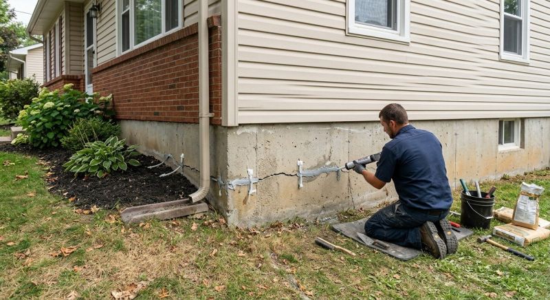 Leaking Foundation Repair in Columbus, OH