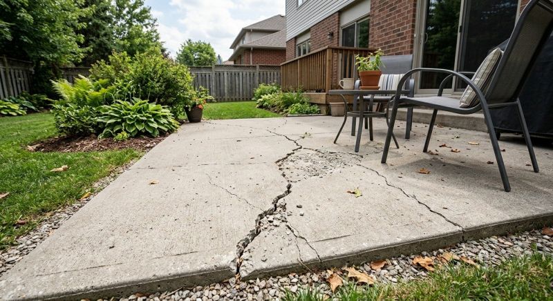 Patio Slab Repair in Corpus Christi, TX