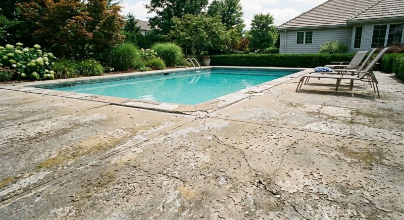 Pool Deck Resurfacing in West Des Moines, IA