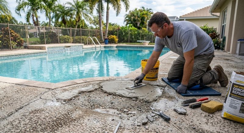 Pool Patio Maintenance in West Des Moines, IA