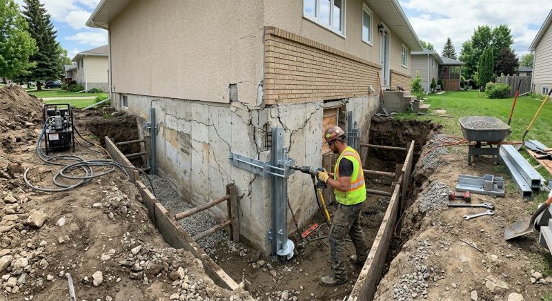 Slab Foundation Repair in Columbus, OH