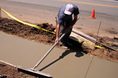 Concrete Walkway Patching